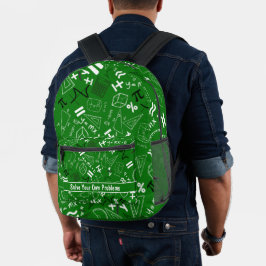 Mochila Impresa resolver sus propios problemas matemáticos diverti