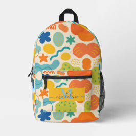 Mochila Impresa Resumen de la barra de color personalizada