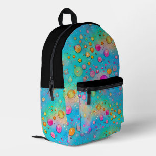 Mochila Impresa Resumen del arte de la imagen - patrón ininterrump