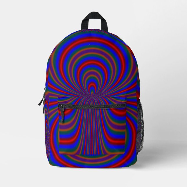Mochila Impresa Resumen geométrico (Anverso)