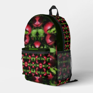 Mochila Impresa Resumen Personalizado De Las Manzanas McIntosh En 
