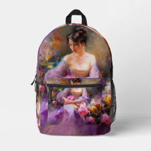 Mochila Impresa Retrato elegante