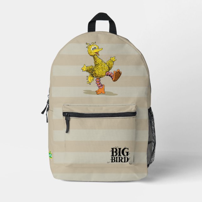 Mochila Impresa Retro Art Big Bird (Anverso)