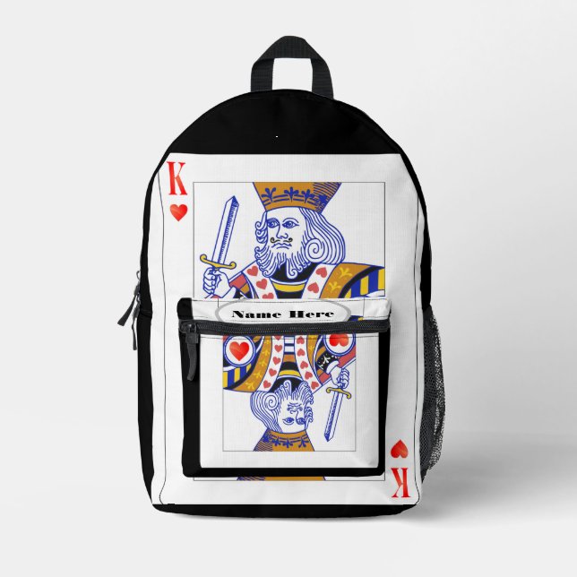 Mochila Impresa Rey (Anverso)