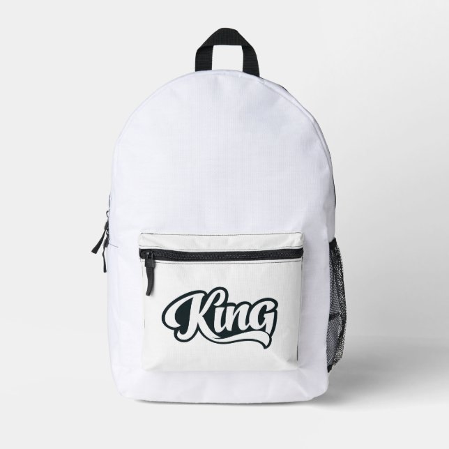 Mochila Impresa rey (Anverso)