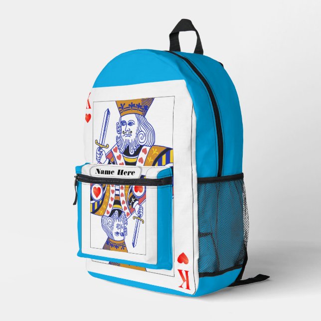 Mochila Impresa Rey (Esquina derecha trasera )