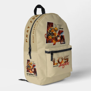 Mochila Impresa Rezar por Los Ángeles ( 1)  