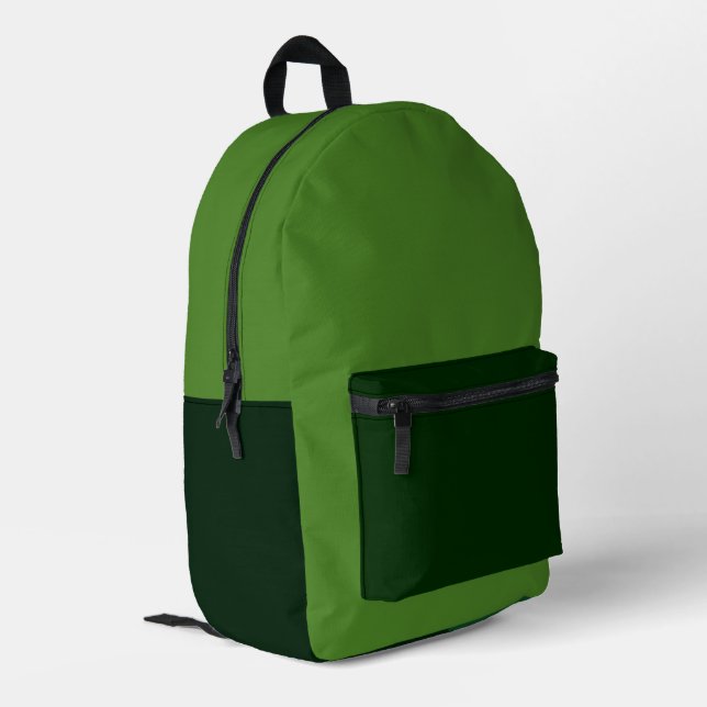 Mochila Impresa Rich Earthy Green Backpack  (Esquina izquierda trasera)