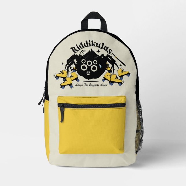 Mochila Impresa Riddikulus - Ríete de los Boggarts (Anverso)