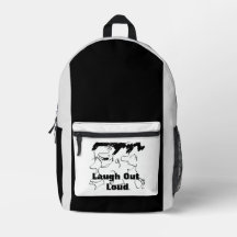 Ríe alto y gracioso