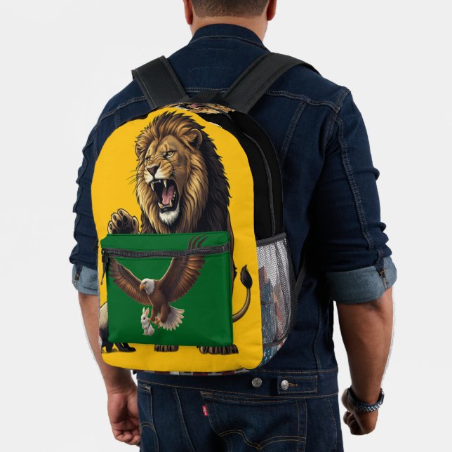 Mochila Impresa Roaring Lion Backpack – Wild Strength On the Go (Insitu (Modelo))