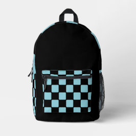 Mochila Impresa Robin Egg Blue & Black