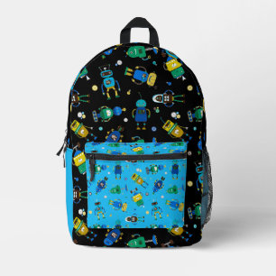 Mochila Impresa Robots felices