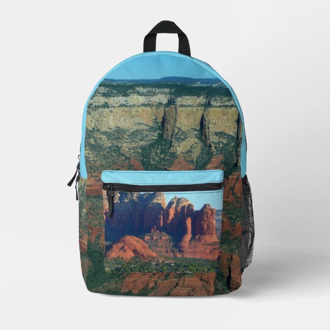 Mochila Impresa Roca de café I en Sedona Arizona (Anverso)