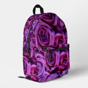 Mochila Impresa Rosas