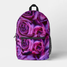 Mochila Impresa Rosas