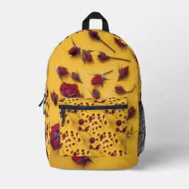Mochila Impresa Rosas