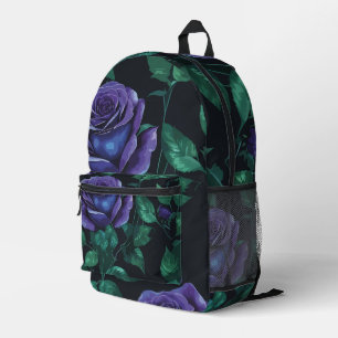 Mochila Impresa Rosas azules