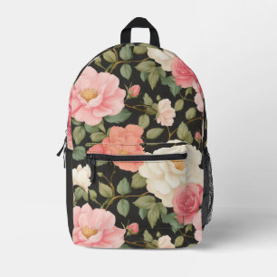Mochila Impresa Rosas de estilo Rubor Elegance a mano