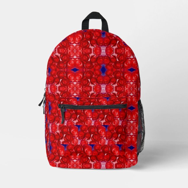 Mochila Impresa Roses rojos (Anverso)