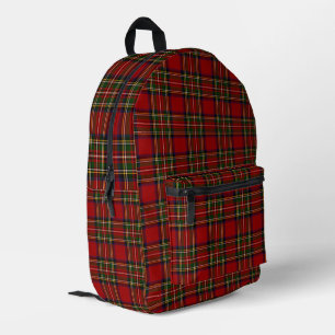 Mochila Impresa Royal Stewart Clan Tartan Plaid