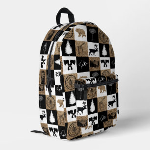Mochila Impresa Rustic Camping Outdoor Adventure Kids
