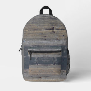 Mochila Impresa Rustic Wood Trendy
