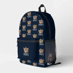 Mochila Impresa Ruth Ginsburg RBG con corona