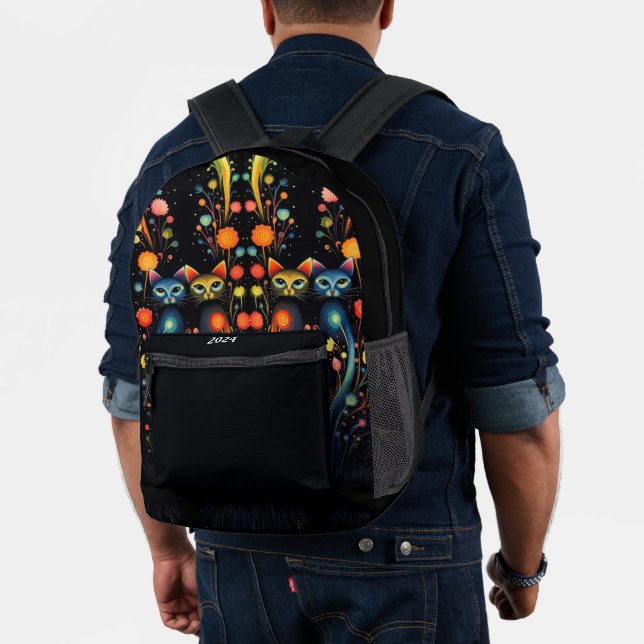 Mochila Impresa Sábado Negro (Insitu (Modelo))