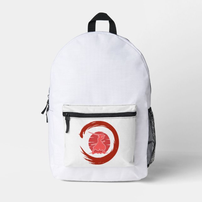 Mochila Impresa samurai (Anverso)