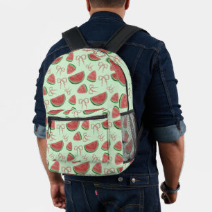 Mochila Impresa Sandía con lazo