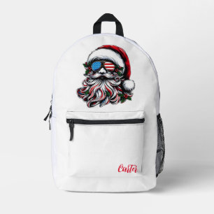 Mochila Impresa Santa Americana/Patriótica