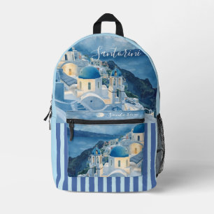 Mochila Impresa Santorini, Noche Romántica en Santorini,