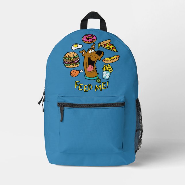 Mochila Impresa ¡Scooby-Doo Alimentarme! (Anverso)