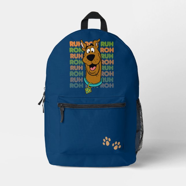 Mochila Impresa Scooby-Doo Ruh Roh (Anverso)