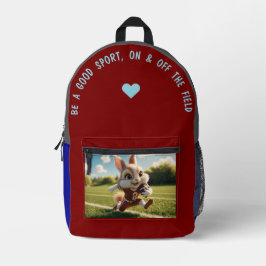 Mochila Impresa Sé un buen deportista…