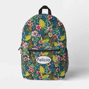 Mochila Impresa Selva Tropical