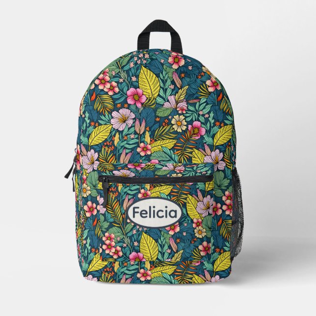 Mochila Impresa Selva Tropical (Anverso)