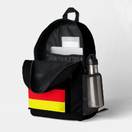 Mochila Impresa Sencilla bandera alemana moderna de Alemania