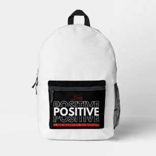 Mochila Impresa Ser positivo