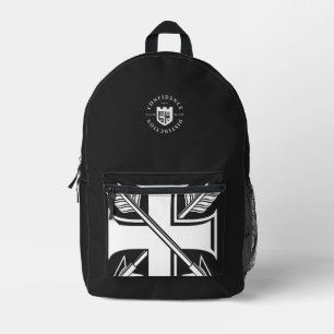 Mochila Impresa Serie Caballero Vintage GEUEE