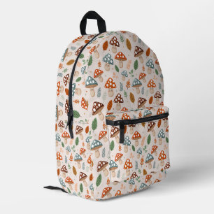Mochila Impresa Seta, Follaje de otoño, Patrón de la naturaleza 
