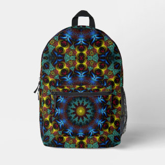 Mochila Impresa Shaman azul Mandala Lace