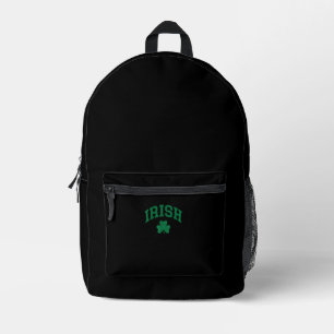 Mochila Impresa Shamrock St Patricks Día Orgullo irlandés Irlandés