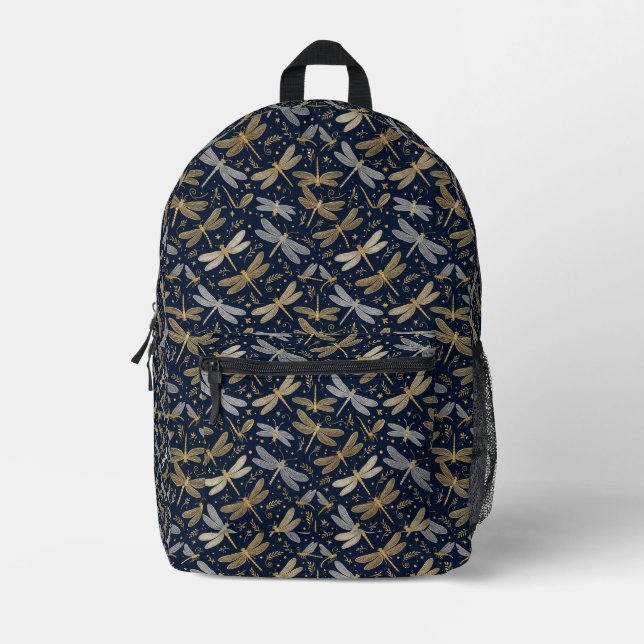Mochila Impresa Shimmering Dragonfly Backpack (Anverso)