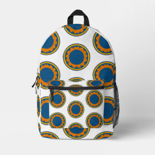 Mochila Impresa Shweshwe africano