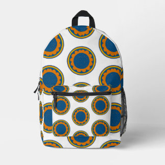 Mochila Impresa Shweshwe africano