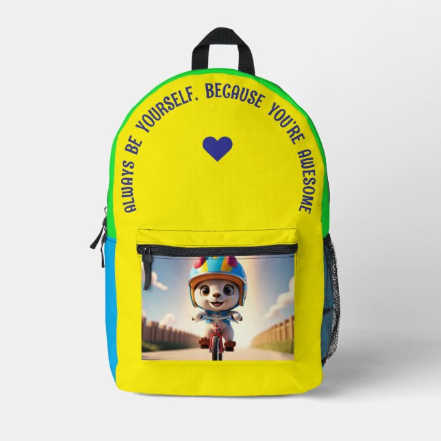 Mochila Impresa Siempre... (Anverso)