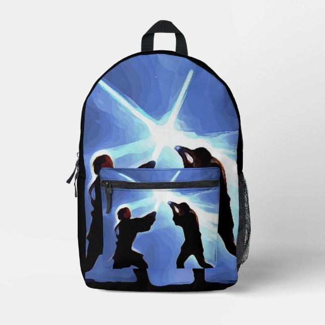 Mochila Impresa Siente la Fuerza (Anverso)