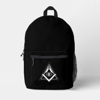 Mochila Impresa símbolo de la francmasonería